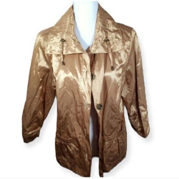 RUBY RD. GOLD JACKET SZ.14 EUC. - Picture 2 of 6